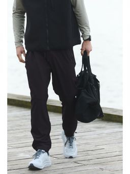H&M - Men Black Sports Joggers with Drymove