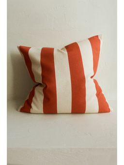 H&M - Red Cotton canvas cushion cover
