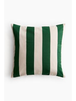 H&M - Green Cotton canvas cushion cover