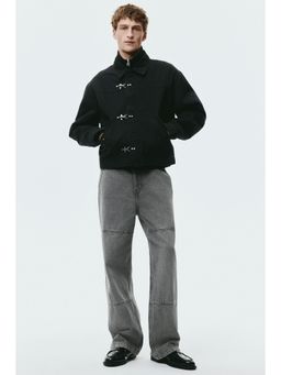 H&M - Men Grey Loose Fit Worker Jeans
