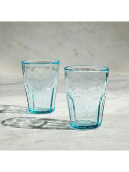 Ellementry - Quoise Glass - Short (Set of 2)