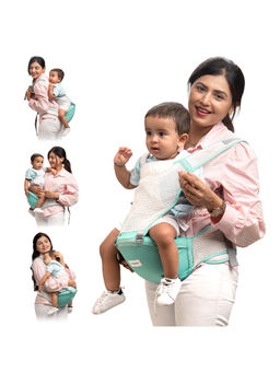 BAYBEE - Green Flownest Baby Carrier (0-3 Years)