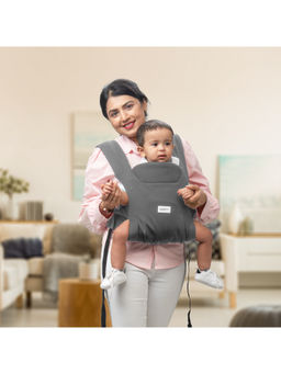 BAYBEE - Dark Grey Cozy Nest Hip Seat Baby Carrier (0-3 Years)