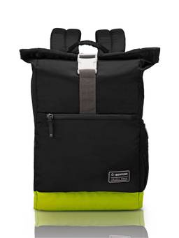 Uppercase - Roll Top Laptop Backpack 12A Black (M)
