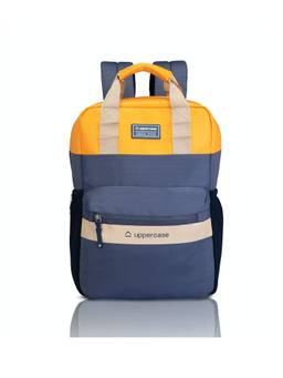 Uppercase - Vegan Leather Laptop Backpack 7A Blue (M)