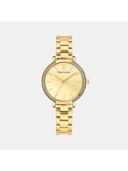 Pierre Lannier - Gold Stainless Steel Analog Watch (037H542) (M)