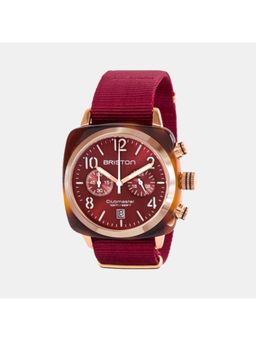 Briston - Red Fabric Analog Watch (15140.Pra.T.8.Nbdx) (M)