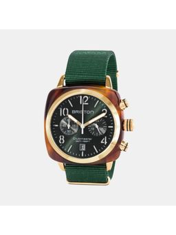 Briston - Green Fabric Analog Watch (15140.Pya.T.10.Nbg) (M)