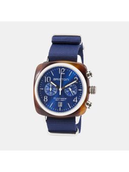 Briston - Navy Blue Fabric Analog Watch (15140.Sa.T.9.Nnb) (M)