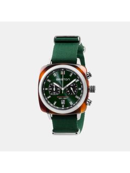 Briston - Green Fabric Analog Watch (17142.Sa.Ts.10.Nbg) (M)