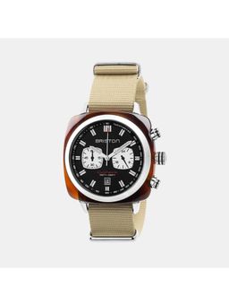 Briston - Black Fabric Analog Watch (17142.Sa.Ts.1.Nk) (M)