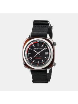 Briston - Black Fabric Analog Watch (17642.Sa.Td.1.Nb) (M)