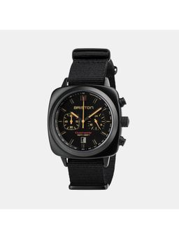 Briston - Black Fabric Analog Watch (18142.Pbam.Bs.4.Nb) (M)