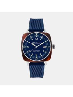 Briston - Navy Blue Rubber Analog Watch (241740.Sa.T.15.Fnb) (M)
