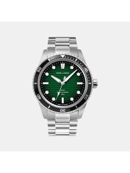 Pierre Lannier - Green Stainless Steel Analog Watch (244H171) (M)