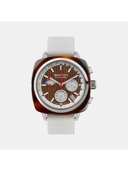 Briston - Brown Fabric Analog Watch (251542.Sa.T.2W.Nw) (M)