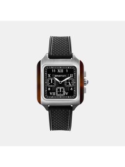 Briston - Black Rubber Analog Watch (251838.Sa.T.1.Fb) (M)