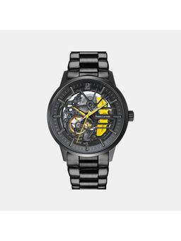 Pierre Lannier - Black Stainless Steel Analog Watch (344A449) (M)