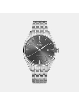 Atlantic - Grey Stainless Steel Analog Watch (52759.41.41S) (M)