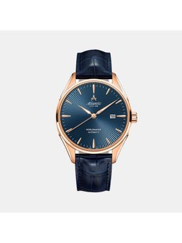 Atlantic - Blue Leather Analog Watch (52759.44.51) (M)