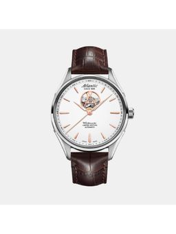 Atlantic - White Leather Analog Watch (52780.41.21R) (M)