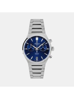 Atlantic - Blue Stainless Steel Analog Watch (58466.41.51) (M)