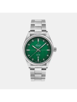 Atlantic - Green Stainless Steel Analog Watch (73366.41.71) (M)