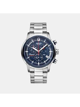 Atlantic - Blue Stainless Steel Analog Watch (87466.47.51) (M)