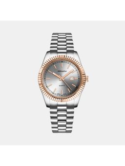 Adriatica - Grey Stainless Steel Analog Watch (A3090.R117Qxl) (M)