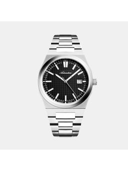 Adriatica - Black Stainless Steel Analog Watch (A8326.5114Q) (M)