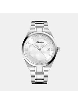 Adriatica - Silver Stainless Steel Analog Watch (A8343.5153Q) (M)