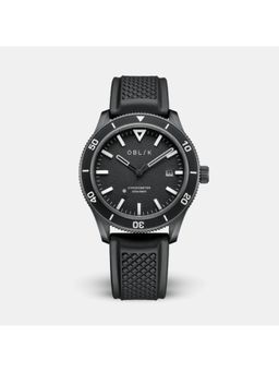 Oblik - Black Silicone Analog Watch (Phantom) (M)