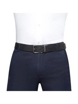 Tommy Hilfiger - Men Magnolia Leather Reversible Belt - Black