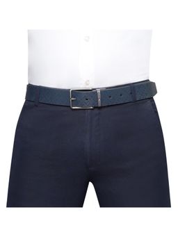 Tommy Hilfiger - Men Magnolia Leather Reversible Belt - Navy Blue