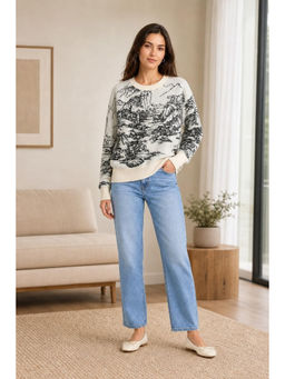 Cider - Landscape Pattern Sweater