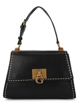 Guess - STEPHI TOP HANDLE FLAP Black Handbag