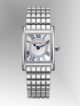 Mathey-Tissot - Lolly Stainless Steel White Dial Watch For Women -D972AI (Medium)