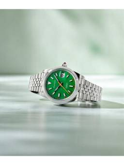 Duxot - Vezeto Stainless Steel Green Dial Watch For Men -DX-2061-DD (Medium)