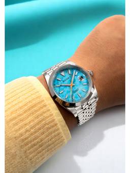 Duxot - Vezeto Stainless Steel Blue Dial Watch For Men -DX-2061-EE (Medium)
