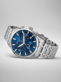Mathey-Tissot - Ares Chrono Stainless Steel Blue Dial Watch For Men -H197CHABU (Medium)