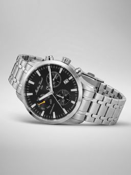 Mathey-Tissot - Ares Chrono Stainless Steel Black Dial Watch For Men -H197CHAN (Medium)