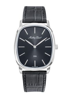 Mathey-Tissot - Martin Stainless Steel Black Dial Watch For Unisex -H7919ALN (Medium)