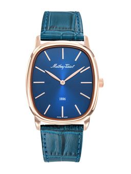Mathey-Tissot - Martin Stainless Steel Blue Dial Watch For Unisex -H7919PLBU (Medium)
