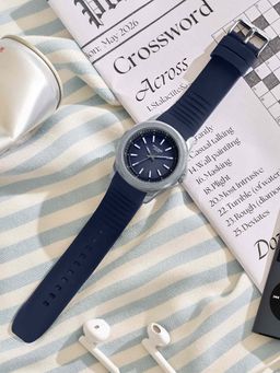Sonata - Poze 9.2 Alloy Navy Blue Dial Watch For Men -SP70050SP03W (Medium)