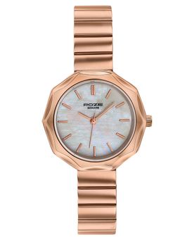 Sonata - Poze 9.2 Alloy White Dial Watch For Women -SP80184WM01W (Medium)