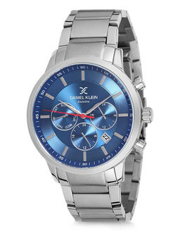 Daniel Klein - Silver Color Watches For Men DK12152-3