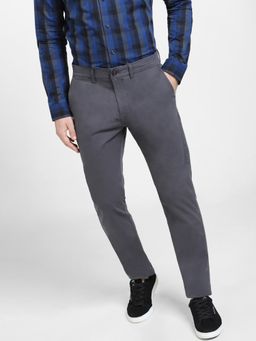 Jack & Jones - Grey Mid Rise Pants