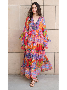 CINCIN Fashion - Boho Radiance Maxi Dress