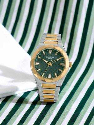Buy Sonata Poze 9.2 Alloy Green Dial Watch (Medium)