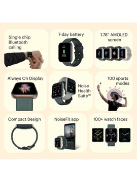 Noise colorfit ultra 2 buzz calling smartwatch Clearance